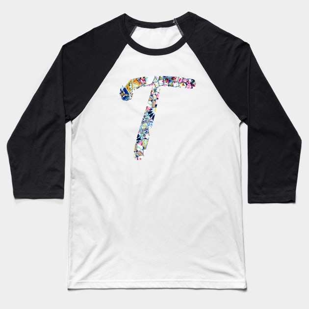 Gaudi Mosaic T Baseball T-Shirt by aterkaderk